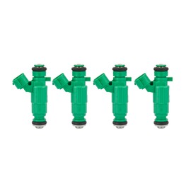 Vphix 4PCS Fuel Injectors Compatible with Dodge Attitude 2006-2011 & Hyundai Accent 2006-2011, Santa Fe 2001-2006, Sonata 1999-2005, Tiburon/Tucson & Kia Magentis/Optima/Rio5/Rio/Sportage