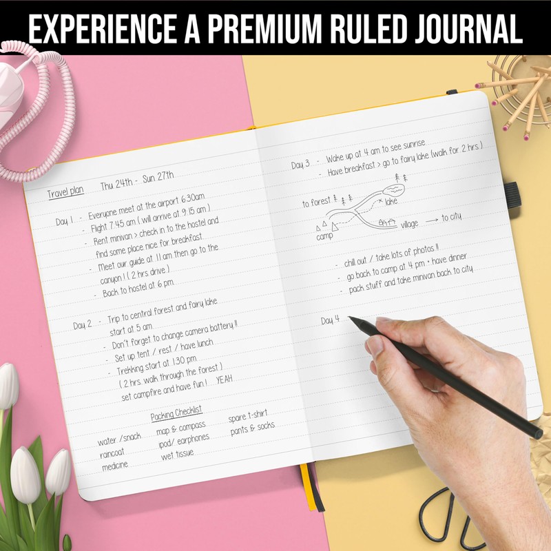 Scribbles That Matter Ruled Journal for Writing, Ruled 150 Pages,