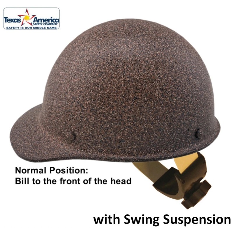 MSA Skullgard Cap Style with Swing Suspension - Custom Light