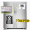 Fridge Freezer Thermometer Max/Min Memory GXSTWU High & Low Temperature
