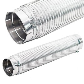 Whirlpool 4396010RP Dryer Flexible Vent Hose Genuine Original Equipment Manufacturer (OEM) Part