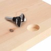 Trend Professional 35mm Carbon Steel Hinge Sinking Machine Bit, 54mm