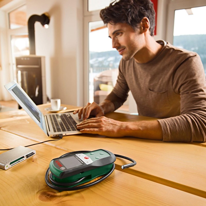 Bosch inspection camera UniversalInspect (Ø8mm endoscope camera color images with