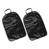 Kisangel 2pcs Kick Protectors Car Seat Back Protector Mats for