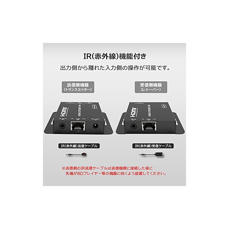 TSdrena HAM-HIEX4 HDMI Extender (Extender) Up to 164.4 ft (50