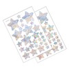 STOBAZA 4 Sets Collision Window Decals Star Stickers Aesthetic Window