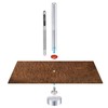 sourcing map 100 Sets Leather Rivets, 8mm Double Cap Rivets