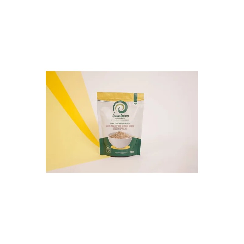 Alga Spirulina + Quinoa + Cacao Pack De 2 Bolsas