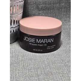 Josie Maran Whipped Argan Oil Body Butter 8oz  Apricot and Magnolia 8.0 Oz