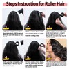 4 Sizes Self-Grip Hair Rollers Set with Clips - 4