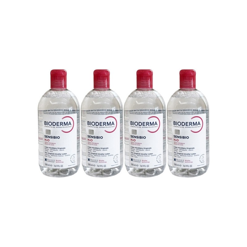 Bioderma Sensibio H2O 500ml 4-pack / Circle / 바이오더마 센시비오