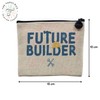Tasche aus Leinen – Future Builder Manual Worker – Kosmetiktasche
