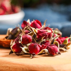 President Brand Dried Phnom Penh Rose 100% Traditional Health Herbs Wild Phnom Penh Rose Flower Tea 金边玫瑰 8oz