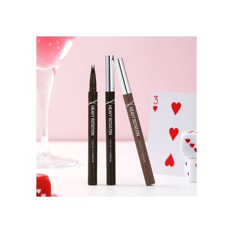 Kiss Me Heavy Rotation Fake Liquid Eyebrow - 02 Soft