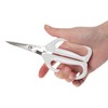 Joyce Chen Original Unlimited Kitchen Scissors with White Handles