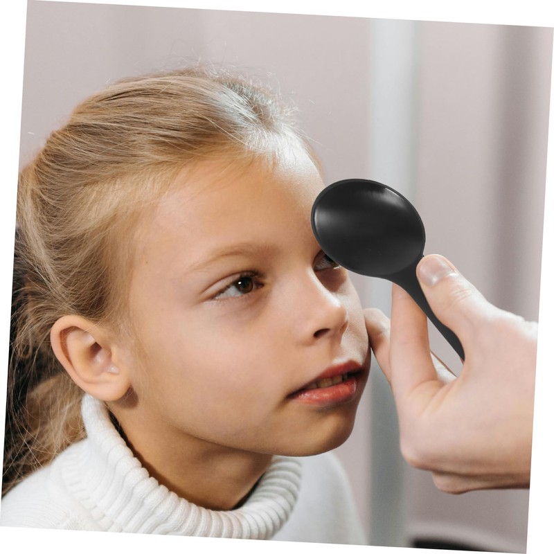 Mikinona 2pcs Eye Occluder Handheld Vision Testing Tool for Accurate