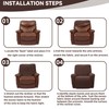 Cupuamon Recliner Chair Covers,Lazy Boy Recliner Covers Stretch Reclining Covers