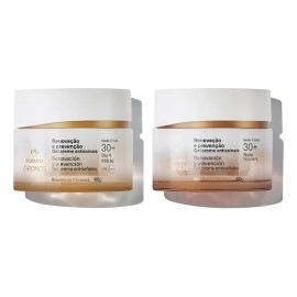 Natura - Chronos Set Cremas Gel Antiseñales Día + Noche 30+