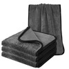 Shiny Wipes Shower Cleaning Cloths - 3pcs Super Absorbent Microfiber
