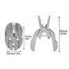 7 in 1 Multitool Tortoise Back Pliers, Stainless Steel Multifunctional