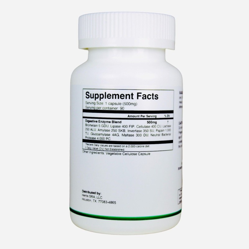 NutriConcentra Protease, Maltase, Invertase, Papain, Bromelain, Better Breaking Down Food.