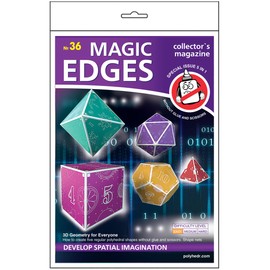 Polyhedra Magic Edges. Set #4 / The Simplest Polyhedra. 3D Paper Model Kits. Platonic Solids. Archimedean Solids. Prisms. Pyramids.