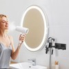 Bensbl Hair Tool Organizer Wall Mount – Aluminum Hair Dryer