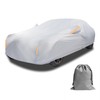 Caromop 10-Layer Waterproof Car Cover All Weather Protection (Snow, Rain,