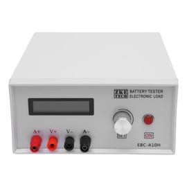 EBC-A10H Battery Capacity Charge and Discharge Tester, Electronic Load Battery Discharge Tester with LCD Display, 3 Discharge Modes, Battery Capacity Tester Charge for Laboratories, Repair Stores