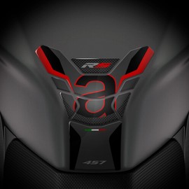 Az Graphishop 3D Resin Tank Protector Compatible with Aprilia RS 457 2024-2025 GP-3043 (Prismatic Dark)