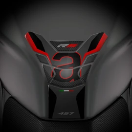 Az Graphishop 3D Resin Tank Protector Compatible with Aprilia RS 457 2024-2025 GP-3043 (Prismatic Dark)