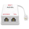 NECABLES DSL Filter Splitter for Phone Line and Modem 6