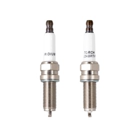 PK2 TORCH LDK8RTIP Iridium Platinum Spark Plug Replace for BOSCH YR5NI332S Spark Plug, for CHAMPION RER6WYPB, for DENSO GX8-1 SXU22HDR8,Compatible with Santa Fe Sport 2.0T,Kia Sportage SX Turbo,OEM