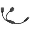 RJ45 Ethernet Adapter Cable Extension Function 1 to 2 Port