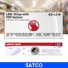 Satco 65-1214 2FT LED Ceiling Wrap Light with Motion Sensor,