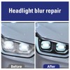 QUNNIE 1600 g Car Headlight Repair Fluid Set, Car Headlight