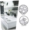Operitacx 20pcs Bathroom Sink Overflow Rings Decorative Drain Covers Waterproof