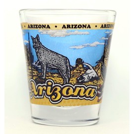 Arizona State Wraparound Shot Glass