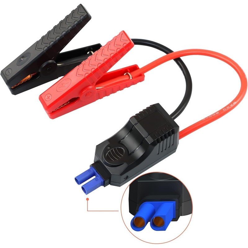 Smart Jumper Cables for 12V Portabale Car Jump Starter, Automotive