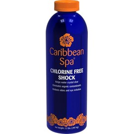 Caribbean Spa Fast-Dissolving Chlorine-Free Shock Oxidizer for Hot Tubs Presented by Pool Stuff Express (2.2Lb)