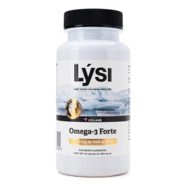 Lsi Omega-3 Forte, 60 Cápsulas, 1030 Mg De Epa + Dha Sabor Sin Sabor