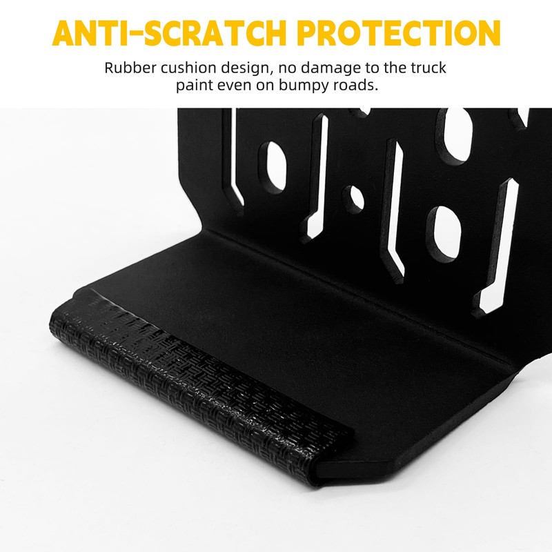 Bed Rail Brackets, Truck Bed Accessories are Compatible with Tacoma,
