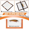 Fishing Lure Wraps,4/8pcs Clear PVC Fishing Bait Cover Keeps Fish