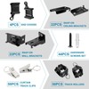 KOLAKO Curtain Track Accessories for Flexible Bendable Curved Curtain Track