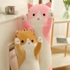 Kekeso Long cat plush Pillow, Soft & Cuddly Cat Plush
