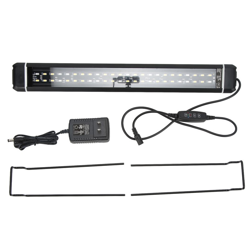 Aquarium LED Lamp Waterproof Adjustable Length Fish Tank Light with