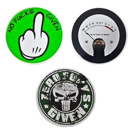 3 pcs Zero Fcks Given - Hard Hat Sticker Decal, Construction Helmet, Toolbox, Union, Carpenter, Welder