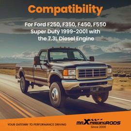 maXpeedingrods Engine Wiring Harness F81Z12B637EA for Ford F250 F350 F450 F550 Super Duty Excursion V8 7.3L Diesel 1999-2001, Engine Wire Harness F81Z-12B637-EA