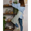 Sancarlos Recycled Noma Kitchen Apron with Pocket, Green, Cotton Material