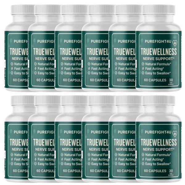 PUREFIGHT4U True Wellness Brain Max Supplement, Memory & Focus Support